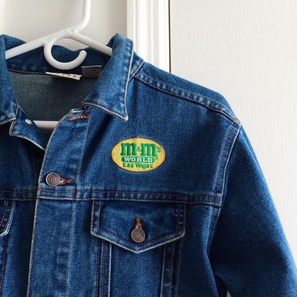 Vintage M&Ms Las Vegas Denim Jacket - Picture 3 of 6